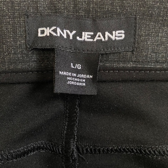 DKNY Jeans Ladies’ Zip Fly, Slim Leg, Stretch Pants, Gray, Large NWT - Picture 9 of 16